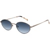 image:imageSOJOS Retro Oval Sunglasses for Women Men 90s Sunnies Lightweight Metal Frame Classic UV Protection Shades EliseGreyGrey