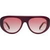 image:imageSOJOS Retro Oversized Aviator Polarized Sunglasses for Women Trendy Shades Vintage Style Chic Sun Glasses SJ2706Red  Pink Lens