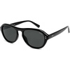 image:imageSOJOS Retro Polarized Aviator Sunglasses for Women Men 80s 90s Trendy UV400 Shades SJ2648BlackGrey