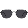 image:imageSOJOS Retro Polarized Aviator Sunglasses for Women Men Vintage 70s Style UV Protection Womens Mens Sun Glasses SJ1265BlackGrey