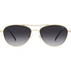 image:imageSOJOS Retro Polarized Aviator Sunglasses for Women Men Vintage 70s Style UV Protection Womens Mens Sun Glasses SJ1265GoldGradient Grey