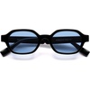 image:imageSOJOS Retro Polarized Hexagon Sunglasses for Women Men UV400 Trendy Rectangle 70s 80s 90s Shades SJ2389Blue