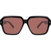 image:imageSOJOS Retro Polarized Hexagonal Aviator Sunglasses Womens Mens Trendy Rectangle UV400 Shades SJ2398BlackRed