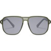 image:imageSOJOS Retro Polarized Hexagonal Aviator Sunglasses Womens Mens Trendy Rectangle UV400 Shades SJ2398GreenGrey