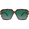 image:imageSOJOS Retro Polarized Hexagonal Aviator Sunglasses Womens Mens Trendy Rectangle UV400 Shades SJ2398TortoiseGreen
