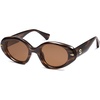 image:imageSOJOS Retro Polarized Large Oval Sunglasses Womens Mens Trendy UV400 Sun Glasses 80s 90s Shades SJ2365Multicolor