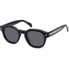 image:imageSOJOS Retro Polarized Sunglasses for Women Men Classic Round Acetate Frame UV Protection Shades SJ3111BlackGrey