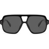 image:imageSOJOS Retro Square Polarized Aviator Sunglasses Womens Mens Trendy Vintage Aviators Shades SJ2613BlackGrey