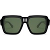 image:imageSOJOS Retro Square Polarized Sunglasses for Women Men Trendy Large Frame Sun Glasses Designer Inspired Shades SJ2320Black