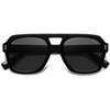 image:imageSOJOS Retro Thick Polarized Aviator Sunglasses for Women Men Large Trendy Bold Square Pilot Shades SJ2385BlackGrey