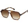 image:imageSOJOS Retro Trendy Aviator Polarized Sunglasses Men Women Vintage 70s Square Stylish Frame Sun Glasses SJ2283Brown TortoiseCoffee Grading