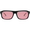 image:imageSOJOS Retro Vintage Polarized Sunglasses for Women Men Trendy Rectangle Womens Mens Shades SJ2290SBlackRed