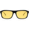 image:imageSOJOS Retro Vintage Polarized Sunglasses for Women Men Trendy Rectangle Womens Mens Shades SJ2290SBlackYellow