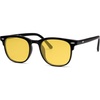 image:imageSOJOS Retro Vintage Square Polarized Sunglasses for Women Men UV Protection Lens TR90 Frame Sunglasses SJ2112BlackNight Vision