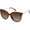 image:imageSOJOS Round Polarized Sunglasses for Women Men Oversized Trendy UV Protection ShadesBrownBrown
