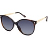 image:imageSOJOS Round Polarized Sunglasses for Women Men Oversized Trendy UV Protection ShadesBrownGrey