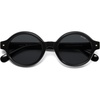 image:imageSOJOS Small Retro Round Polarized Sunglasses for Women Men 80s 90s Vintage Hippie Sunnies SJ2602BlackGrey