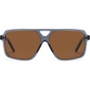 image:imageSOJOS Square Aviator Sunglasses for Men and Women Polarized Acetate Frame Retro Shades with UV Protection ReignGreyRed
