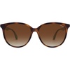 image:imageSOJOS Square Polarized Sunglasses for Women Men Vintage Style Larger Fit Shades SJ2642Brown TortoiseGradient Brown