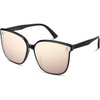 Black/Rose Gold Mirrored