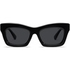 image:imageSOJOS Trendy Cat Eye Polarized Sunglasses for Women Men Retro Chunky Designer Sunnies SJ2339BlackGrey