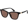 image:imageSOJOS Trendy Cat Eye Polarized Sunglasses for Women Retro Cateye Womens Shade SJ2709BlackPinkishbrown