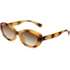 image:imageSOJOS Trendy Oval Polarized Sunglasses for Women Retro Small Cat Eye Sun Glasses 90s Shades SJ2322Multicolor