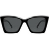 image:imageSOJOS Trendy Oversized Cateye Sunglasses Womens UV400 Designer Shades Lentes De Sol Para Mujer SJ2347BlackGrey