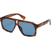 image:imageSOJOS Trendy Polarized Aviator Sunglasses for Women MenFashion Square Aviators Shades Vintage Style UV400 Protected SJ2699Yellow Demi