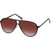 image:imageSOJOS Trendy Polarized Aviator Sunglasses for Women MenRetro Aviators Shades Vintage Style Metal Frame SJ1289Blackburgundy