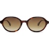 image:imageSOJOS Trendy Polarized Oval Sunglasses for Women MenFashion Ovale Rounded Shades Fashion Wave Frame UV400 Protected SJ2697Tortoise