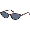 image:imageSOJOS Trendy Polarized Oval Sunglasses for Women Retro Chic 90s Shades Lightweight Sunnies SJ2656Tortoise Frame Grey Lens
