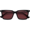 Tortoise Frame Red Lens