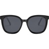 image:imageSOJOS Trendy Polarized Sunglasses for Women Classic Retro Square Womens Shade Sunnies SJ2333Black TortoiseGrey Grading