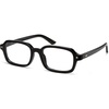 image:imageSOJOS Trendy Rectangle Blue Light Glasses Fashion Computer Glasses Bluelight Blocking Clear Lens Eyewear Frame SJ2610Black