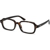 image:imageSOJOS Trendy Rectangle Blue Light Glasses Fashion Computer Glasses Bluelight Blocking Clear Lens Eyewear Frame SJ2610Tortoise