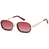 Rose Gold&red Rim/Red Lenses