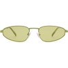 image:imageSOJOS Trendy Small Oval Polarized Sunglasses for Women Men Chic Y2K Fun Sunnies SJ1251Apple GreenApple Green Tint