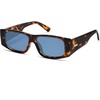 Brown Tortoise/Blue