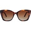 image:imageSOJOS Vintage Oversized Cateye Sunglasses Womens UV400 Large Designer Shades Lentes De Sol Para Mujer SJ2634Yellow TortoiseBrown Lens