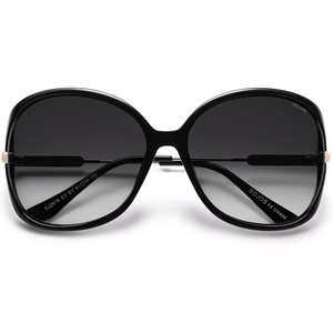 image:imageSOJOS 2026 Oversized Butterfly Sunglasses for Women with Gold ArmsBeach Sun UV Protection ShadesBlackGrey