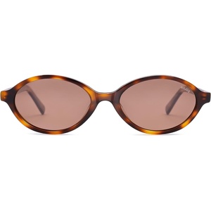 image:imageSOJOS Acetate Polarized Oval Sunglasses Women Retro Handmade Narrow Y2K Lightweight Vintage 90s Designer Sun Glasses LonaTurquoiseBrown