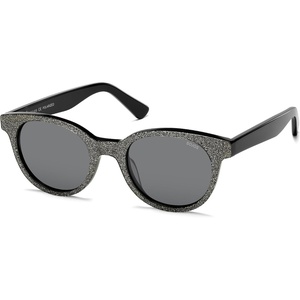image:imageSOJOS Acetate Polarized Retro Round Sunglasses for Men Women Classic UV400 Protection Sun Glasses OasisBlackGrey