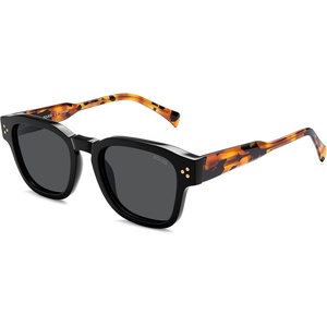 image:imageSOJOS Acetate Polarized Sunglasses for Women Classic Square Retro UV400 Sun GlassesBlackGrey