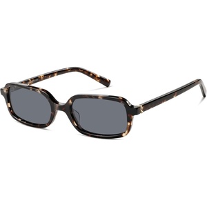 image:imageSOJOS Acetate Polarized Sunglasses for Women Retro 90s Small Trendy Sun Glasses LaneDarkbrownGrey