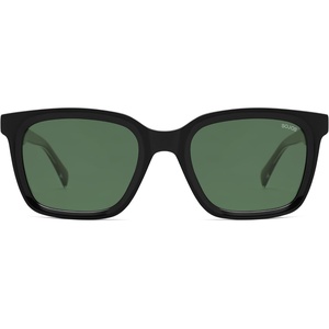 image:imageSOJOS Acetate Squared Polarized Sunglasses for Women Men with Rounded Edges Retro Unisex Classic Sun Glasses UV400 ProtectionBlackGrey