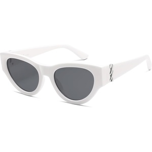 image:imageSOJOS Cat Eye Sunglasses for Women amp Men 90s Retro Aesthetic Trendy Cateye Designer Sunnies SJ2332WhiteGrey