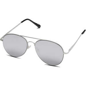 image:imageSOJOS Classic Aviator Sunglasses for Women Men Metal Frame Spring Hinges SJ1030Silver