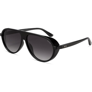 image:imageSOJOS Classic Polarized Aviator Sunglasses Womens Mens Retro 80s 90s UV Protection Wrap Around Aviators SJ2704Blackgrey