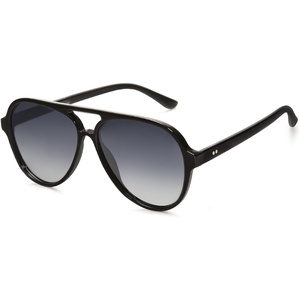 image:imageSOJOS Classic Polarized Aviator Sunglasses for Women Men Retro Trendy Aviators Shades SJ2201BlackGradient Grey